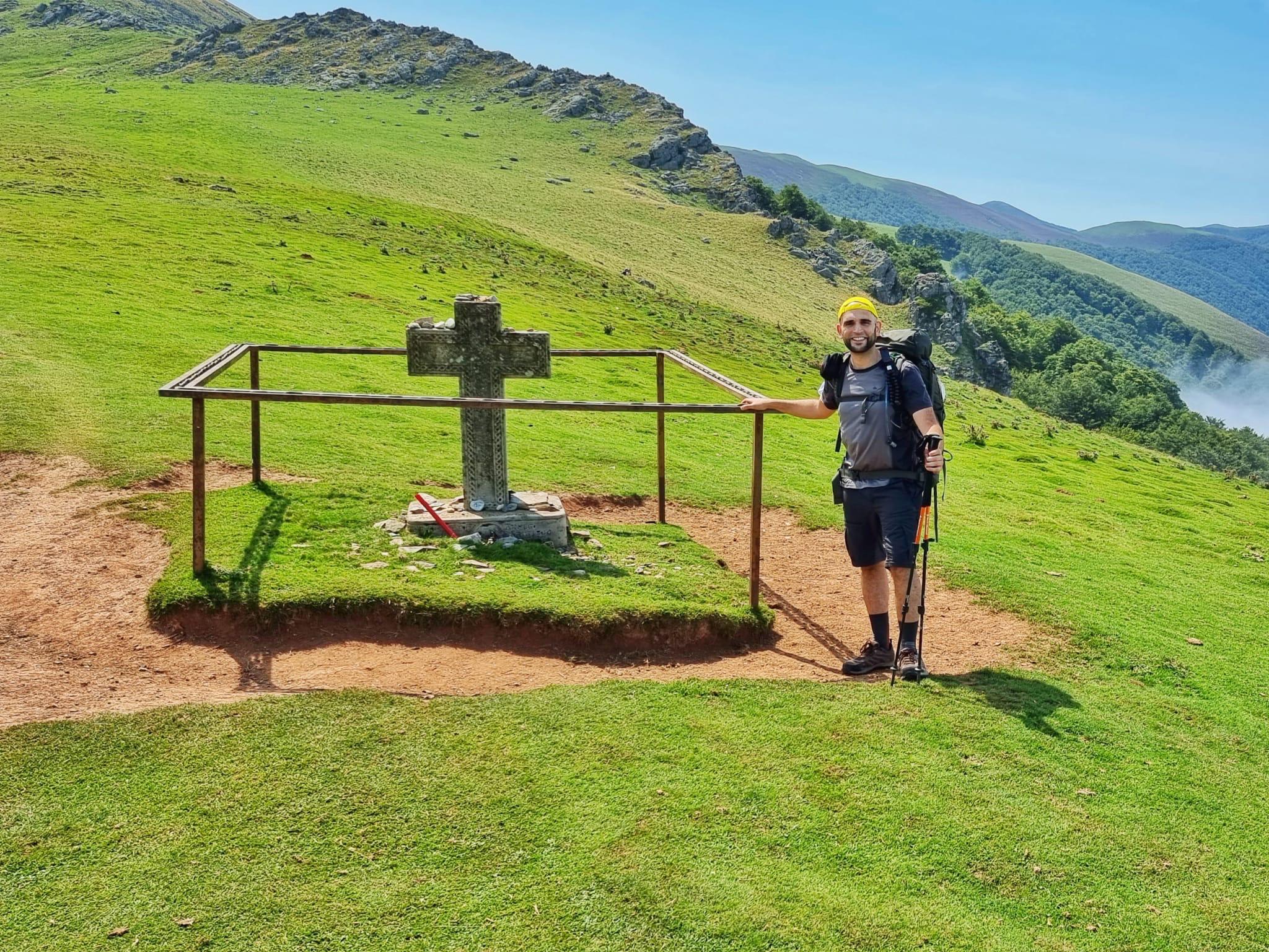 Immagine per Un simbolo di Gorizia lungo il Cammino di Santiago, impresa di un consigliere comunale